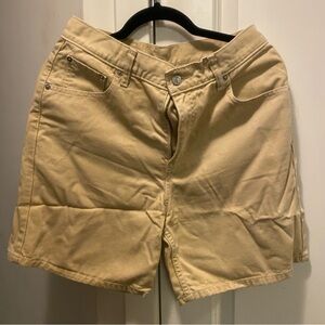 Women's Levi’s 550 Tan Shorts